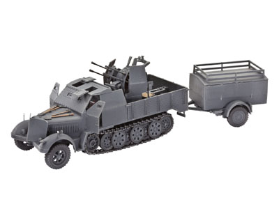 03195 Полугусеничный тягач Sd Kfz 7/1 Revell