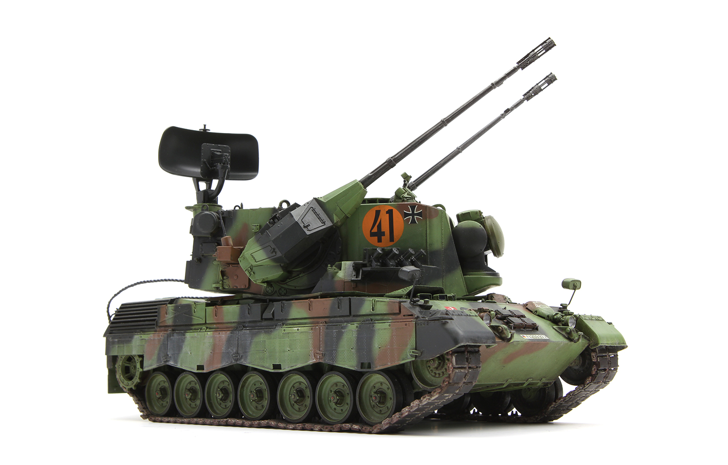 TS-030 GERMAN FLAKPANZER GEPARD A1/A2 1/35 Meng