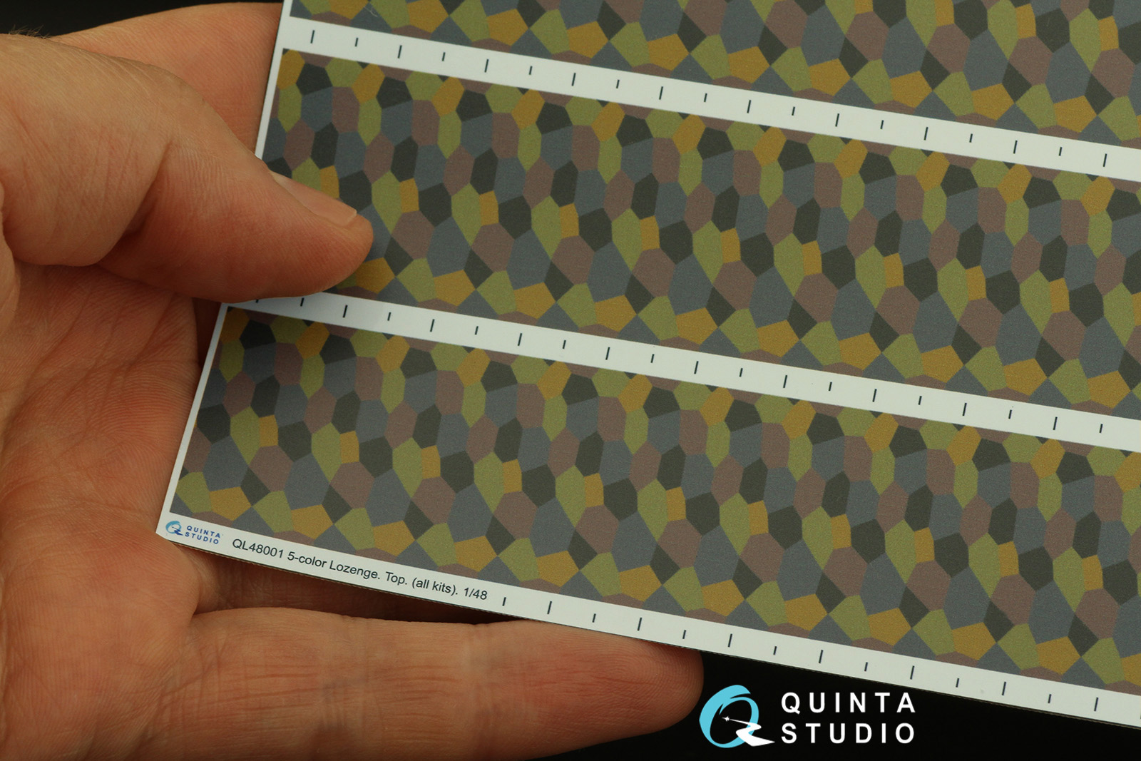 QL48001 Германский WWI 5-цветный Лозенг (верхние поверхности)