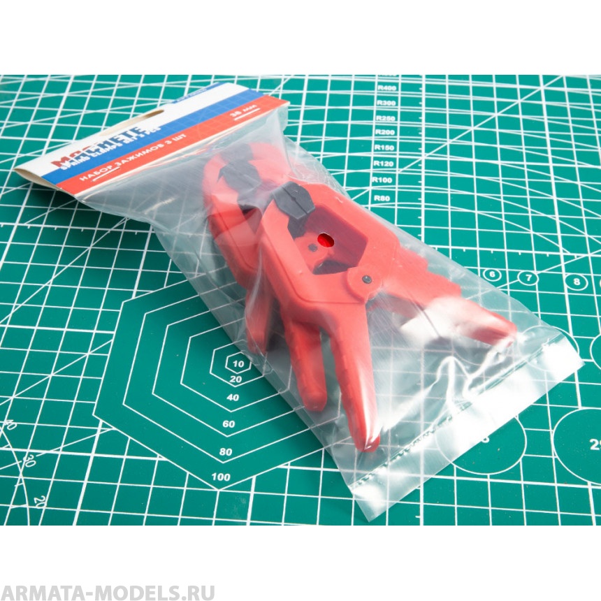 0066MCH Набор зажимов 3 шт 38 мм