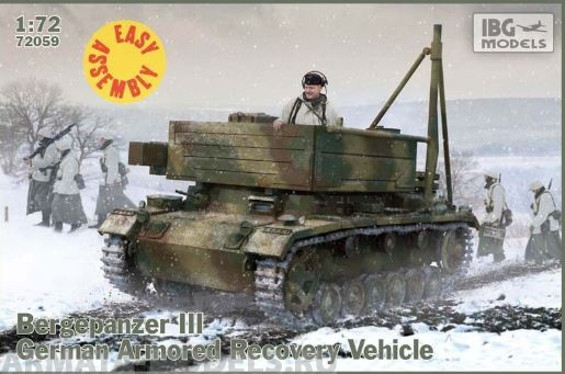IBG72059 БРЭМ Bergepanzer III (EASY ASSEMBLY KIT) IBG models