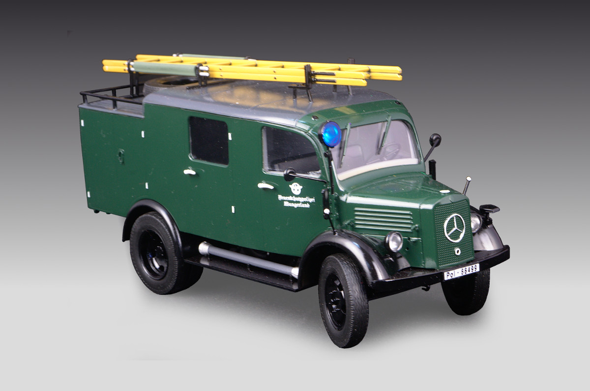 35526 L1500S LLG - Германская легкая пожарная машина, 2МВ ICM