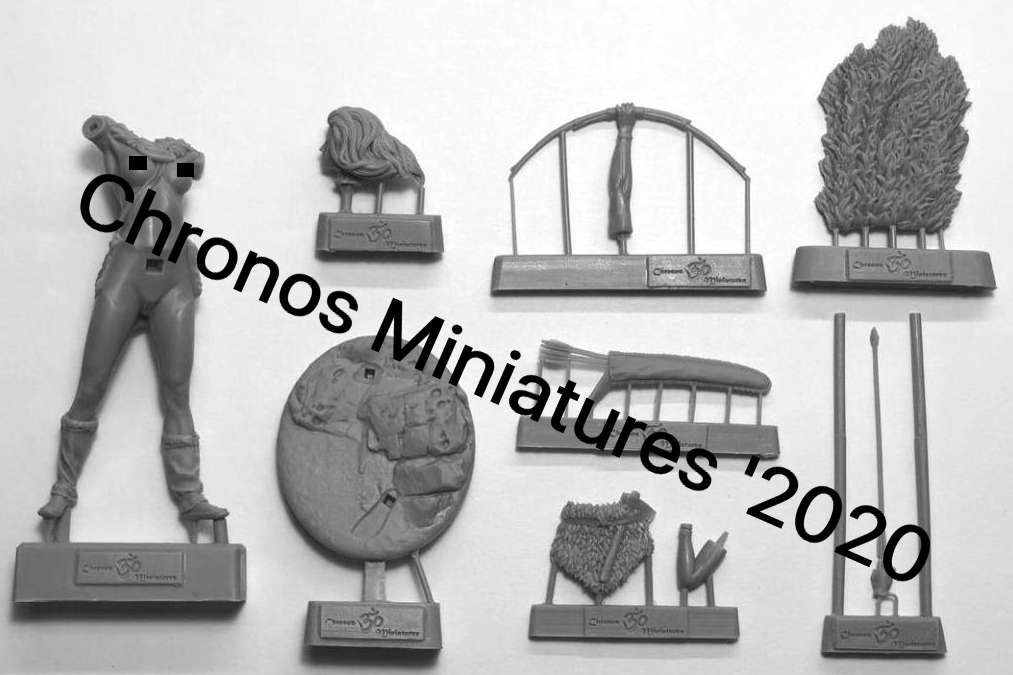 CHM-75046. Миры Фэнтези: Венера палеолита. 75 мм. Материал - смола. Chronos Miniatures