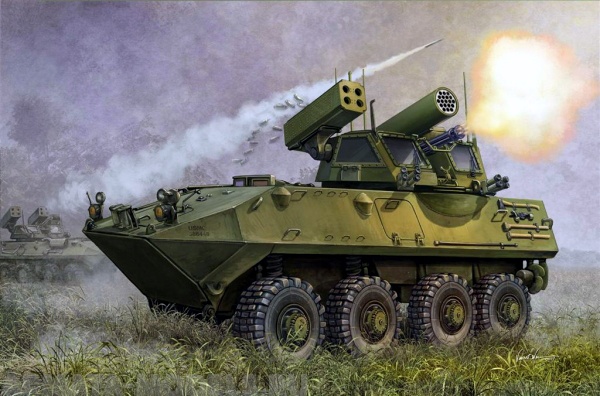 00393 БТР LAV-AD  Trumpeter
