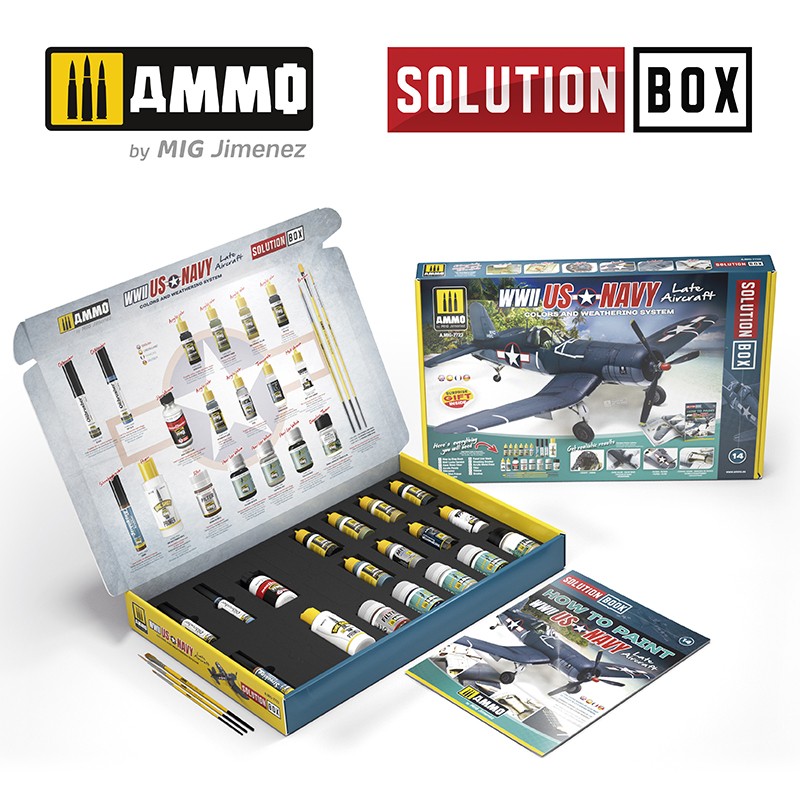 AMIG7723 Подарочный набор SOLUTION BOX – US Navy WWII Late