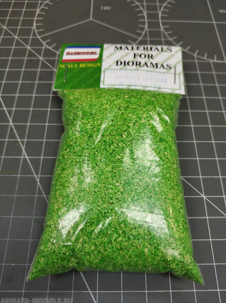 35029 Присыпка (имитация травы) зеленая средняя