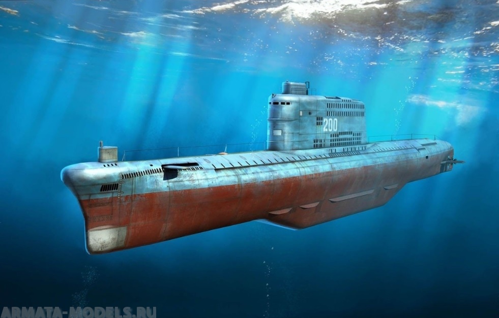 83514 Подводная лодка PLA Navy Type 031 Golf Class Hobby Boss