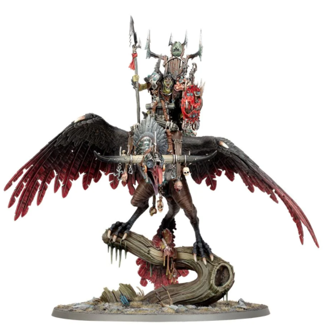 89-73GW Набор Боевые Кланы Орруков. Гобспракка, Голоса Морка (Orruk Warclans Gobsprakk the Mouth of Mork)