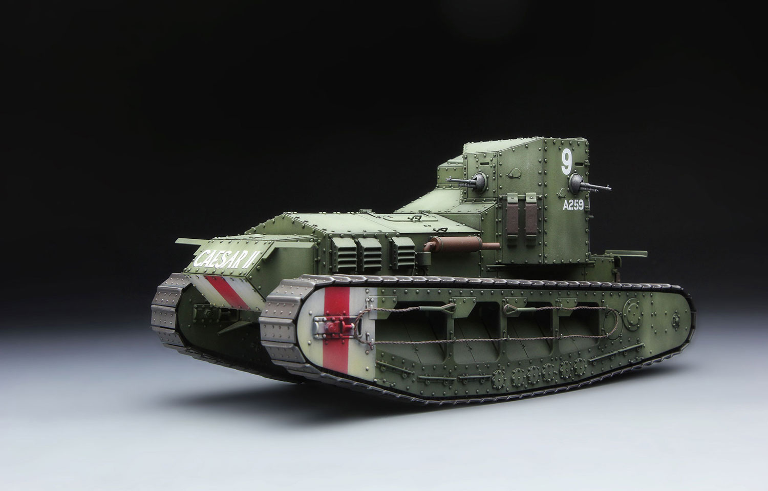 TS-021 BRITISH MEDIUM TANK Mk.A WHIPPET Meng