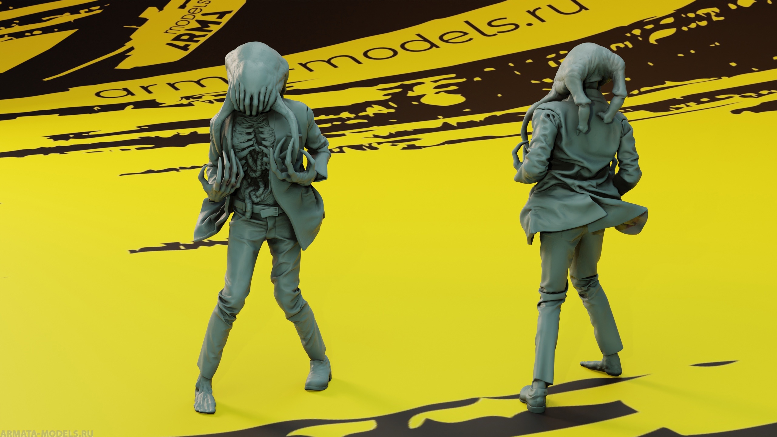 AM35170 Зомби с хедкрабом Arma Models