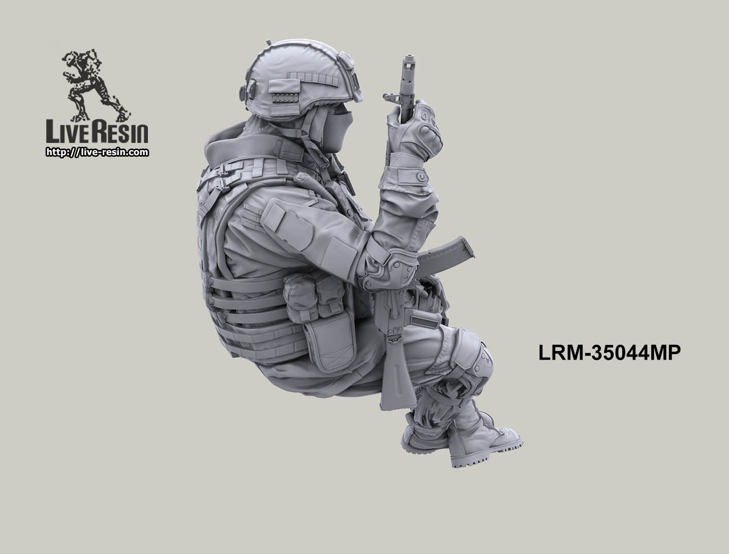 LRM35044MP Боец военной полиции РФ -6 Live Resin