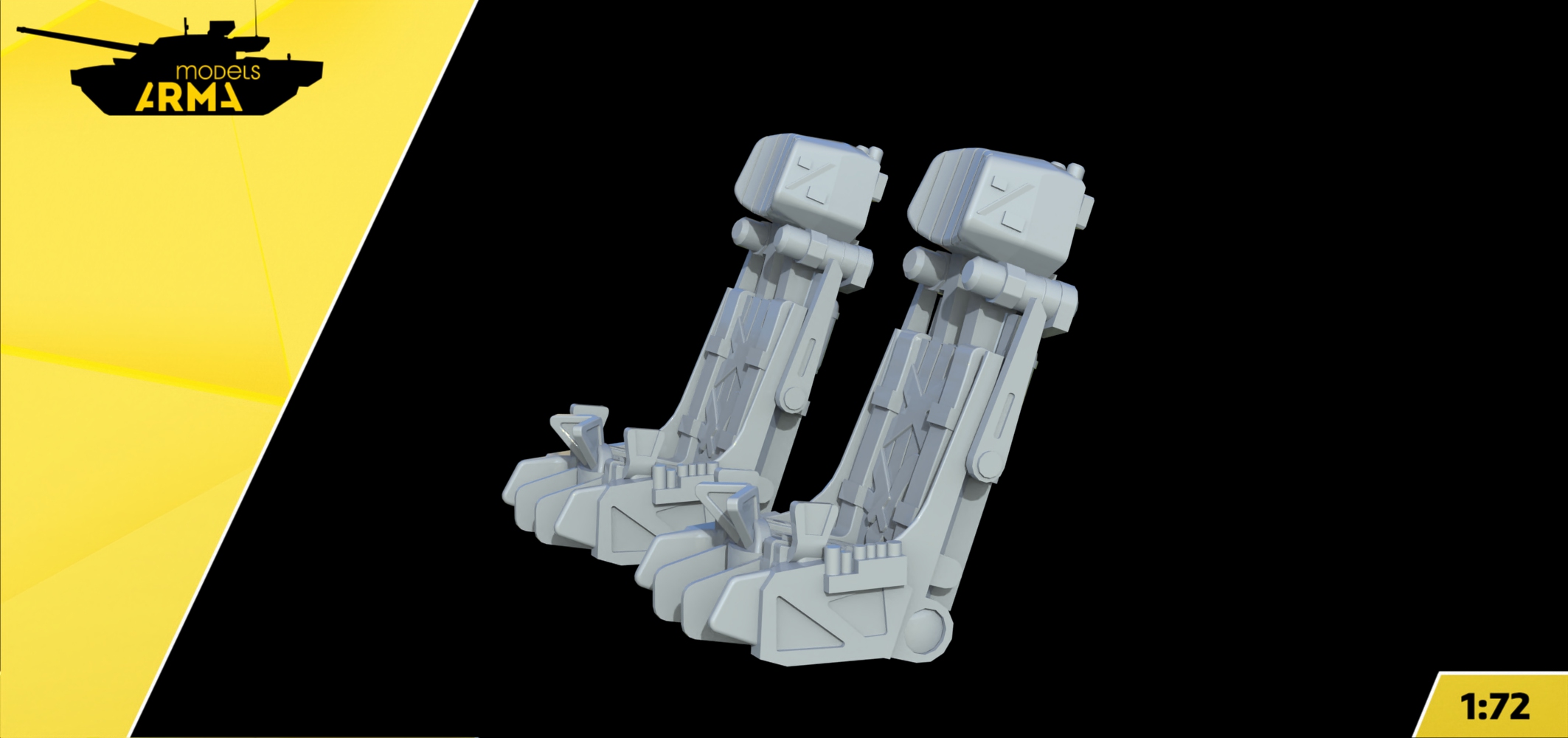 AM72038 КРЕСЛО КАТАПУЛЬТНОЕ К-36 Д 3,5. 2 шт.