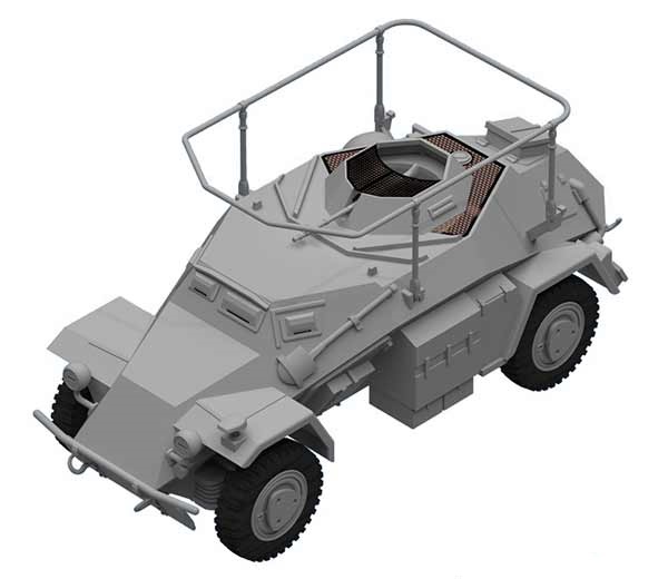 48192 Sd.Kfz.223, Германский бронеавтомобиль радиосвязи ІІ МВ ICM