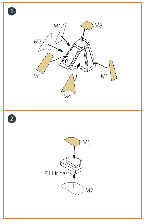 CPA72053 A5M2b Claude поздних выпусков - маски