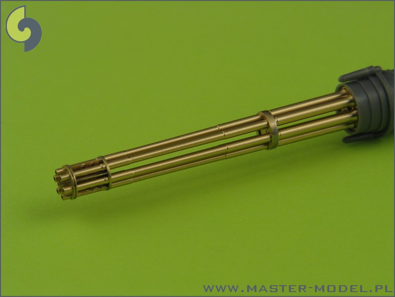 AM-32-029 M61 A1 Vulcan - Шестиствольная поворотная пушка калибра 20 мм - точеные стволы с протравленными зажимами ствола