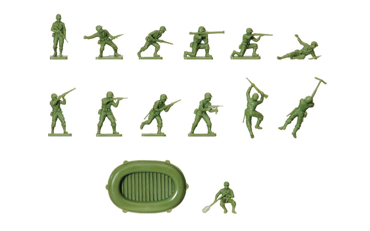 A00716 Набор фигур WWII US Marines Airfix