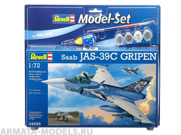 64999RE Набор Истребитель Saab JAS 39C Gripen Revell