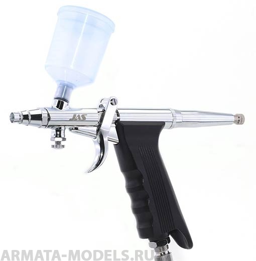 1156J Аэрограф 1156 (Air Control) (набор: игла, сопло 0,3; 0,5; 0,8,  шланг, 3 переходника)