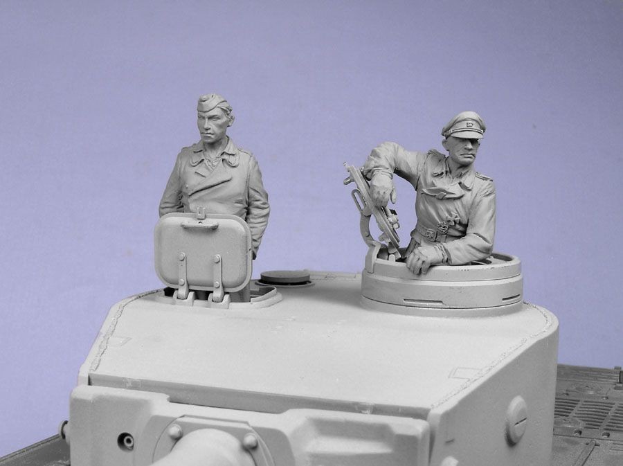 Т-35006 Немецкие танкисты СС, лето 1943-45 гг (2) Tank