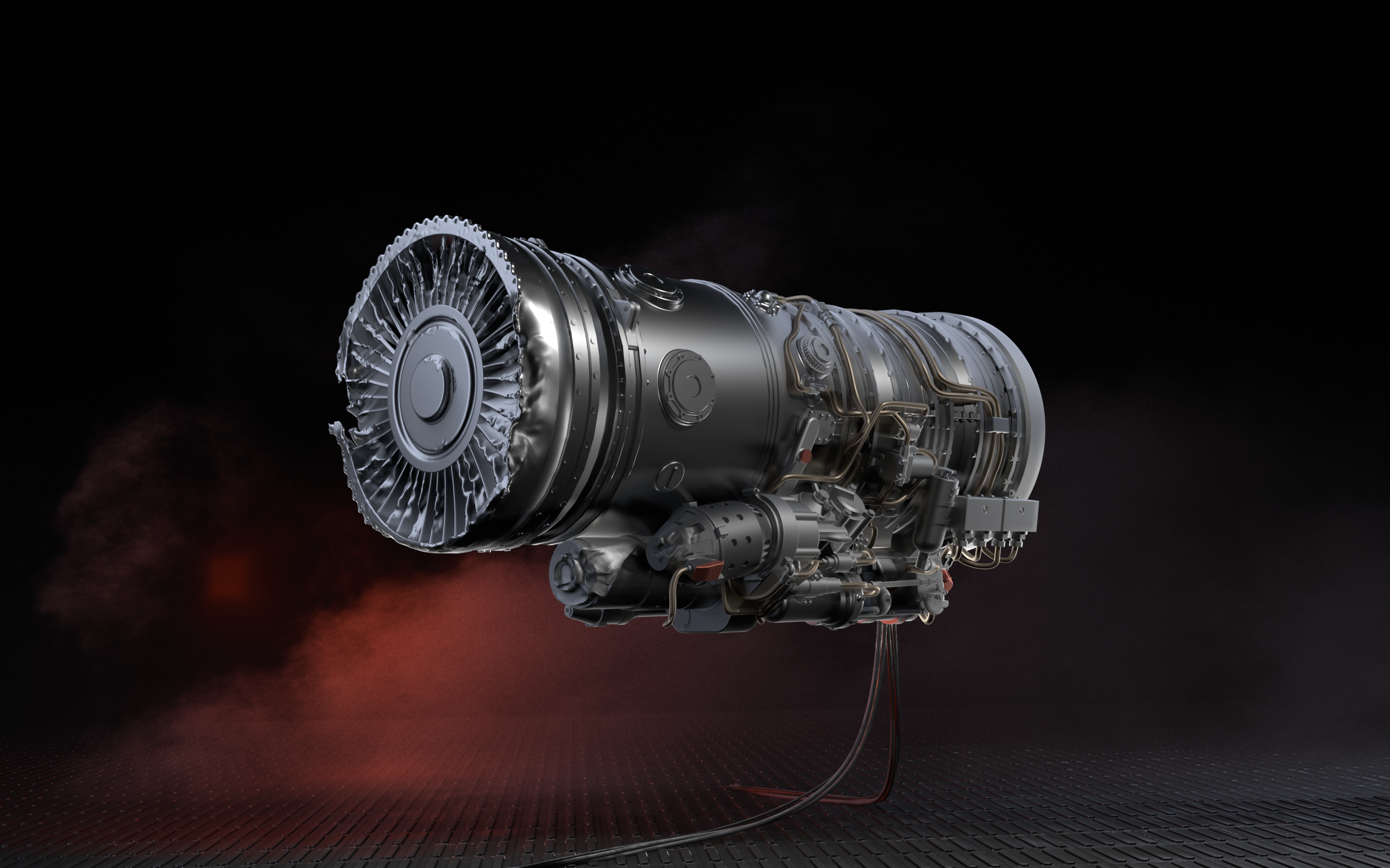 48834-1-1TMP ДВИГАТЕЛЬ Р-95Ш с повреждениями Temp Models