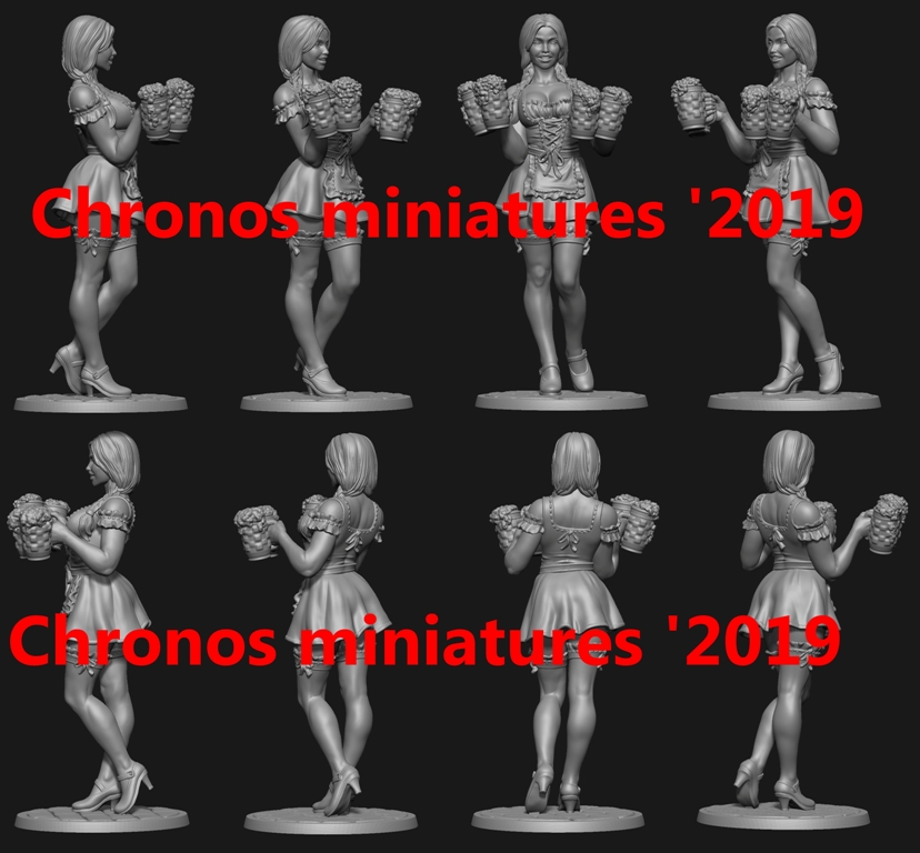 CHM-75032. Oktoberfest. 75 мм. Материал - смола. Chronos Miniatures