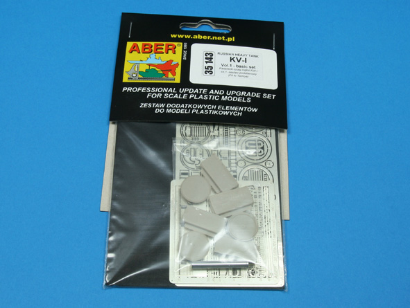 ABR-35 143  Дополнения для  Russian Heavy Tank KV-I, Vol.1 – basic set для Tamiya 1/35