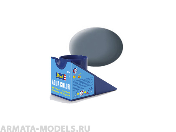 36179 Аква-краска серо-голубая, матовая