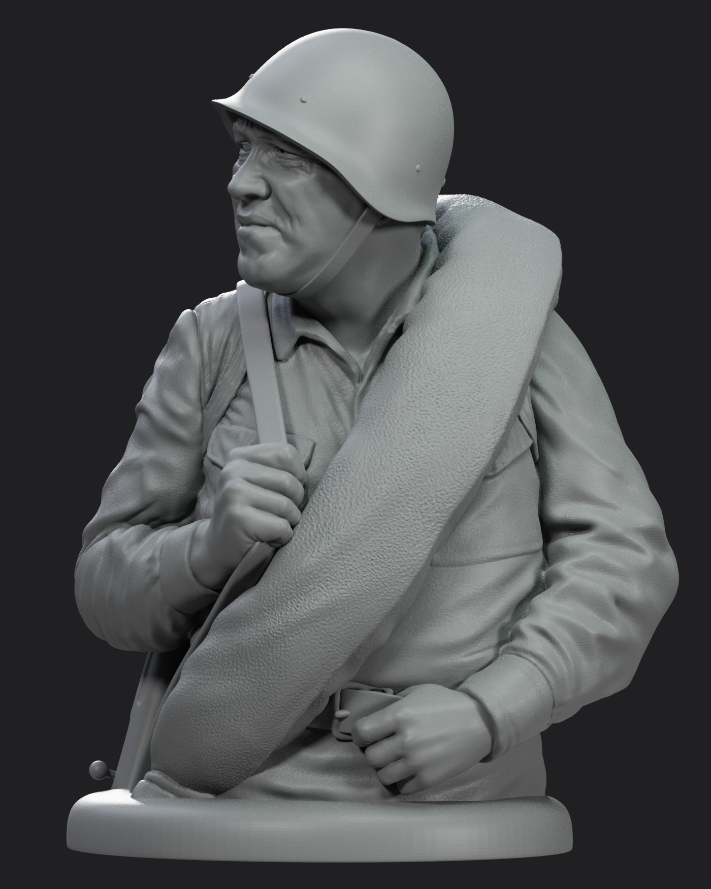 AM1010 Бюст Красноармейца Некрасова Arma Models