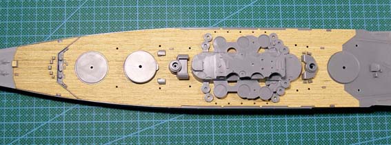 AW20002 Деревянная палуба для IJN Yamato