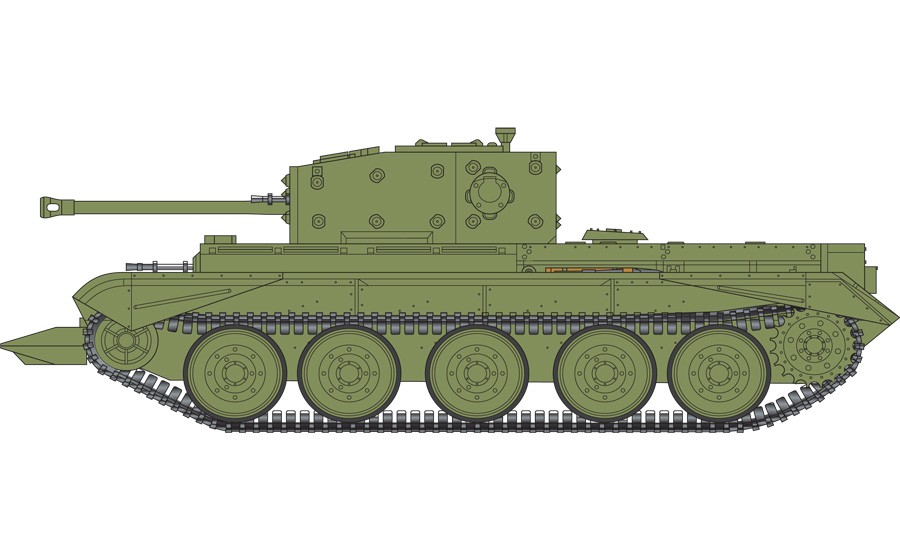 A02338 Сборная модель Cromwell Cruiser Tank Airfix