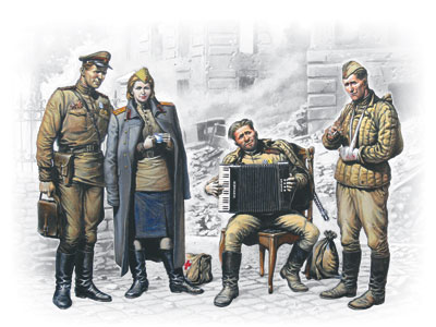 35541 Фигуры Май 1945 г. ICM