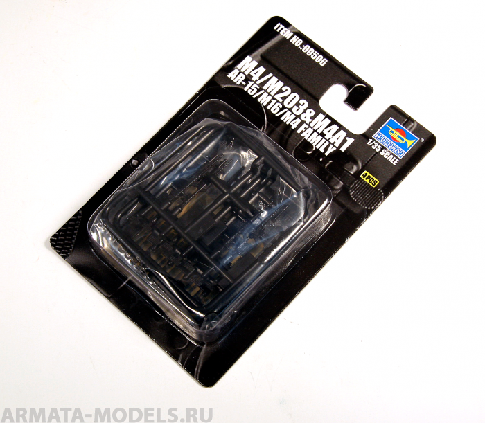 00506P AR-15/M16/M4 FAMILY-M4/M203&M4A1 Trumpeter