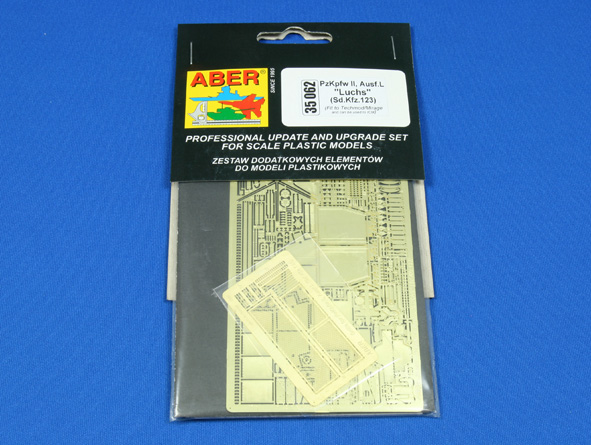 ABR-35-062  Дополнения для  PzKpfw II, Ausf.L „Luchs” для Techmod, ICM 1/35