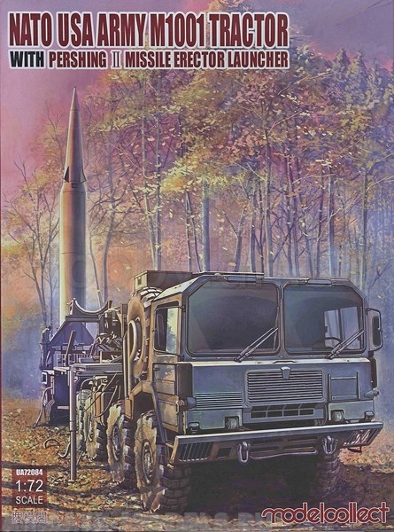 UA72084 Nato M1001 MAN Tractor & Pershing II Missile Erector Modelcollect