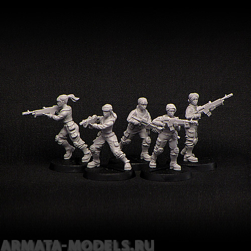 troops-01 female troopers (5 models) BROTHER VINNI's