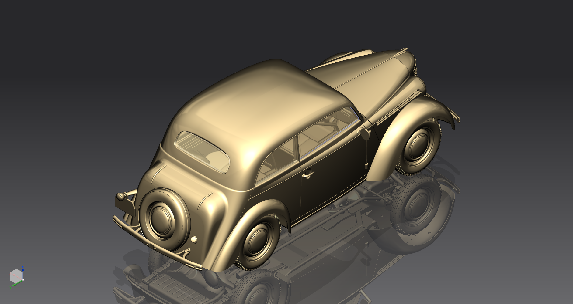 35478 Kadett K38 Седан, Германский легковой автомобиль ІІ МВ ICM