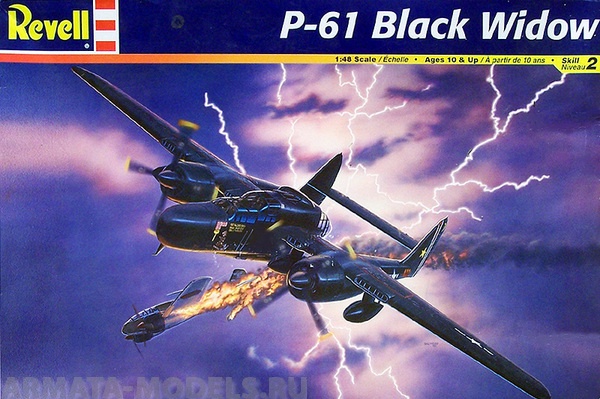 17546RE Ночной истребитель Northrop P-61 Black Widow Revell
