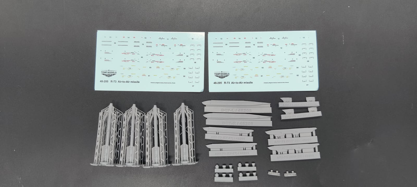 48205-1TMP Ракеты Р-73 с пилонами (4 шт)