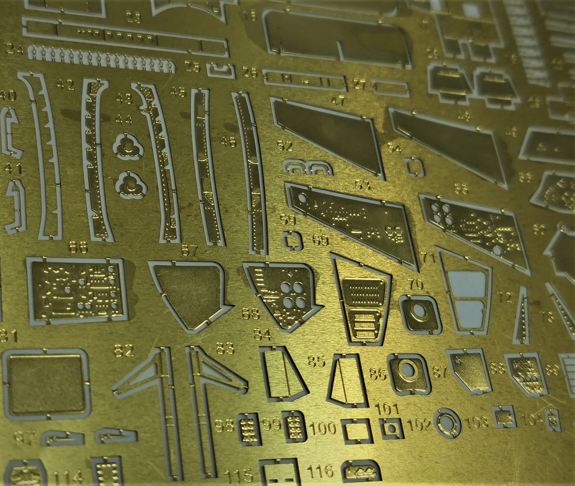 AM4845 Фототравление Интерьер Ми-24 В/ВП/П