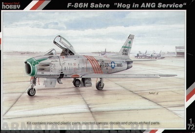 SH72167	Самолет F-86H Sabre Dog ANG Special Hobby