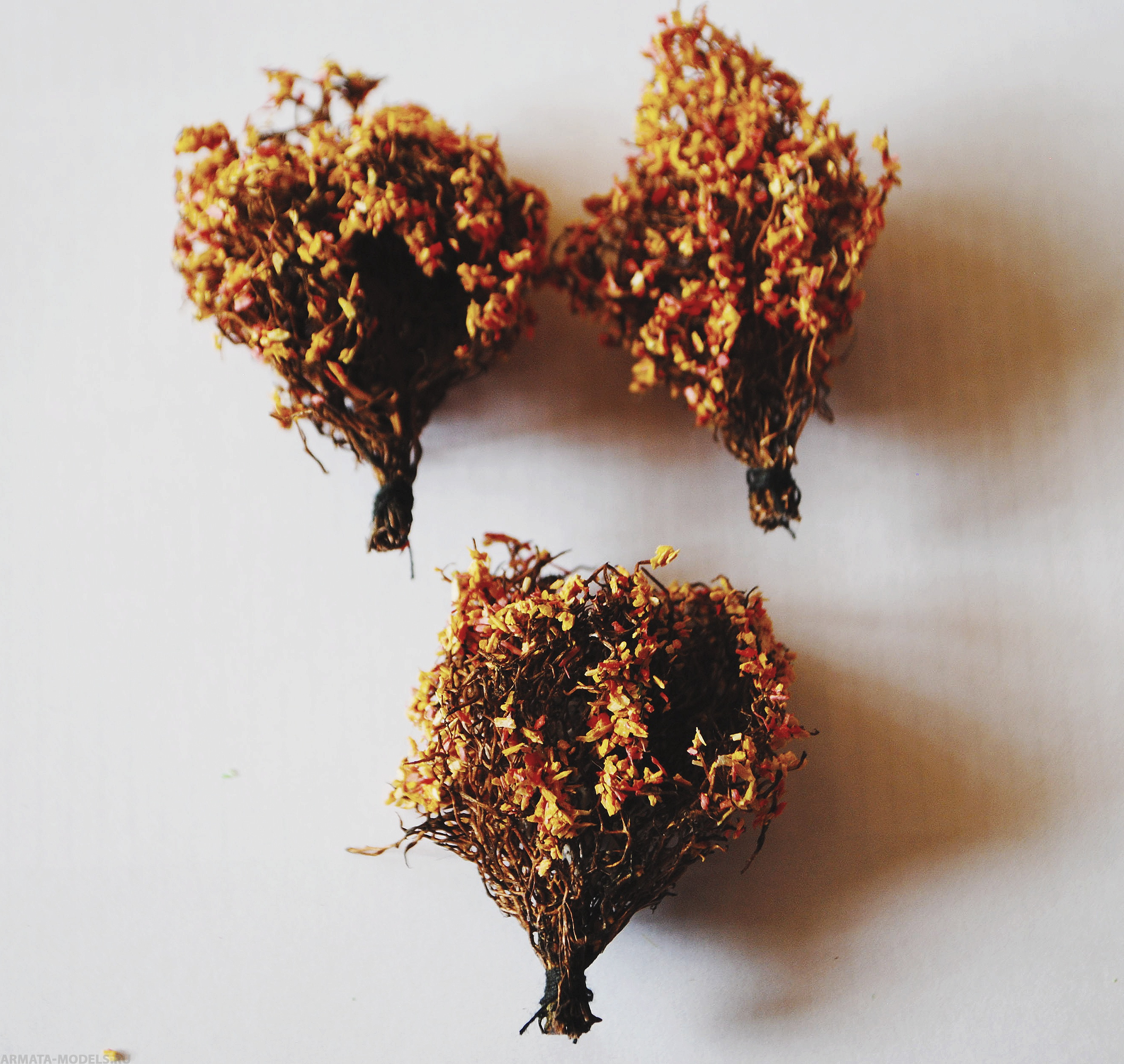 35019/2 Кусты осень 5 шт. Вар 2