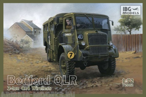 IBG72002 Грузовик Bedford QLR 3 ton 4*4 IBG models
