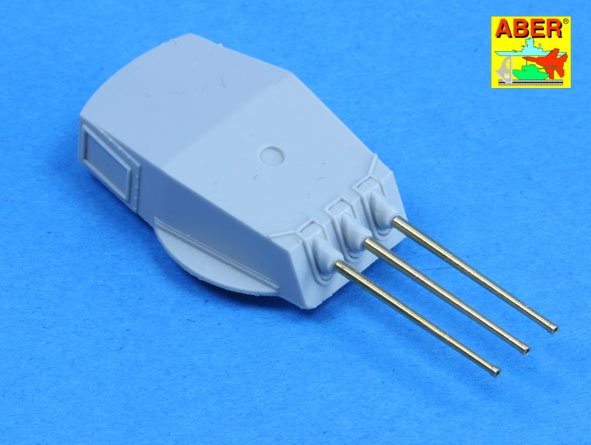 ABR-1:350-L-67  Дополнения для  Set of barrels for Italian Battleship: RN Roma 381mm x 9, 152mm x 12, 90mm x 12 для  1/350