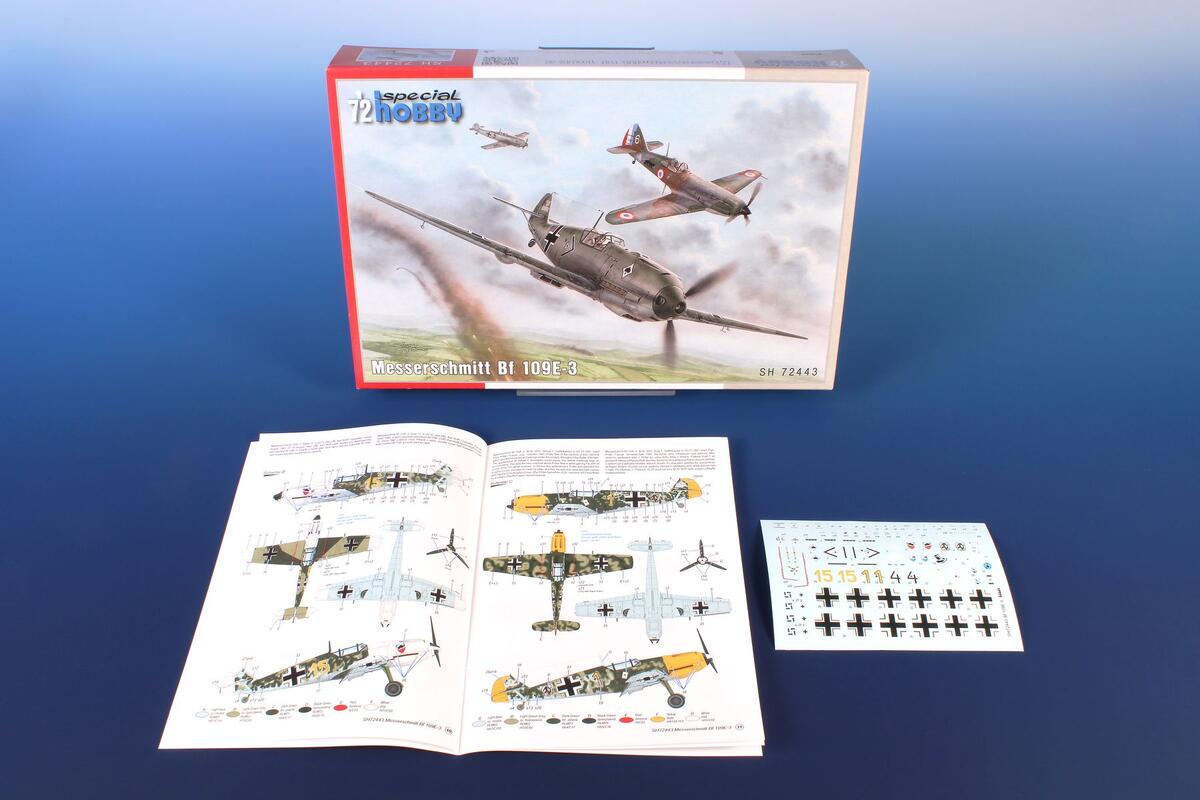 SH72443 Messerschmitt Bf 109E-3 Special Hobby