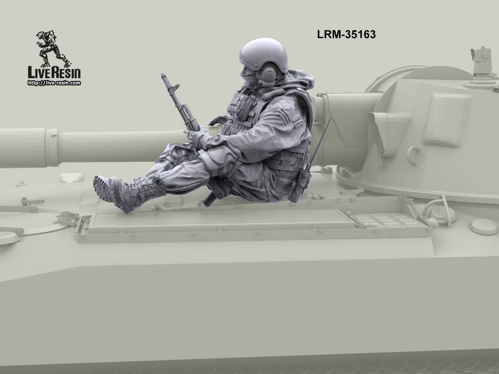 LRM35163 Член экипажа самоходной артиллерийской установки - 1 Live Resin