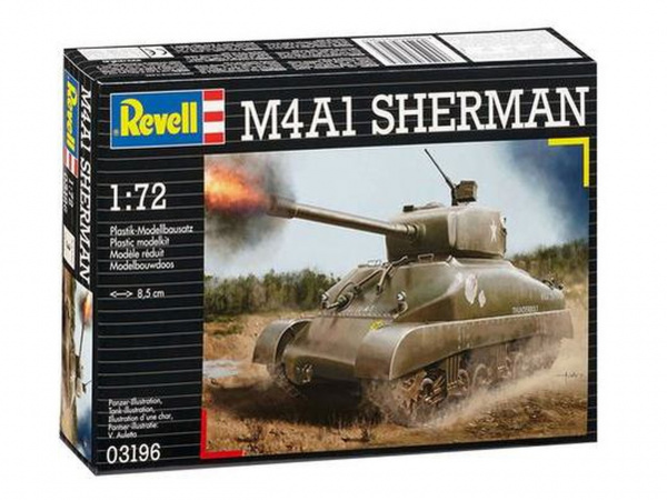 03196 Танк «Шерман» M4A1 Revell
