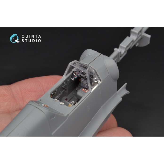 QD48103 1/48 3D Декаль интерьера кабины Bf 109G-6 (для модели Tamiya) Quinta Studio