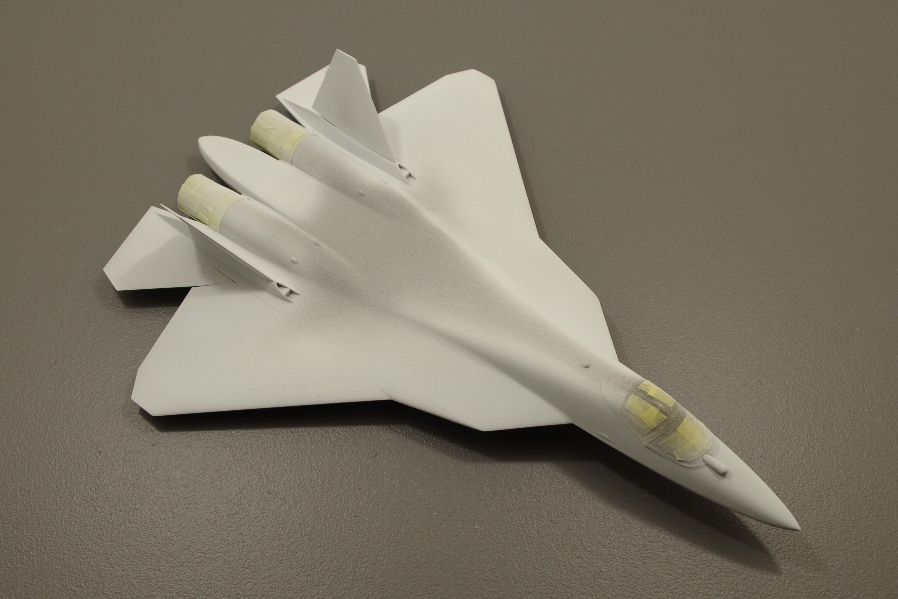 AM72113 Маска окрасочная для Су-57 (Старый) Пиксельный камуфляж Звезда 1/72