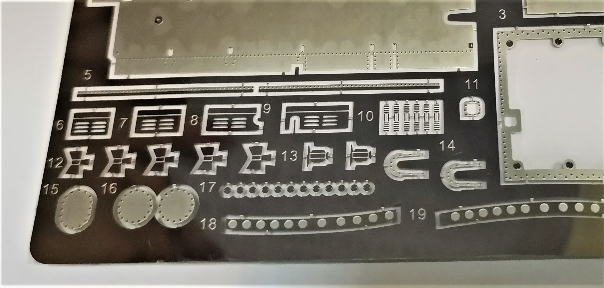 AM4844Ф Фототравление десантно-транспортный отсек для Ми-24 В/ВП
