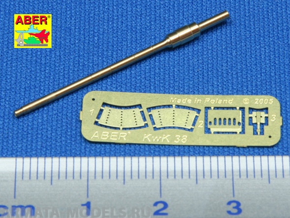 ABR-35-L-42  Дополнения для  German 2 cm tank gun barrel L/56 for KwK 38 для Tasca 1/35